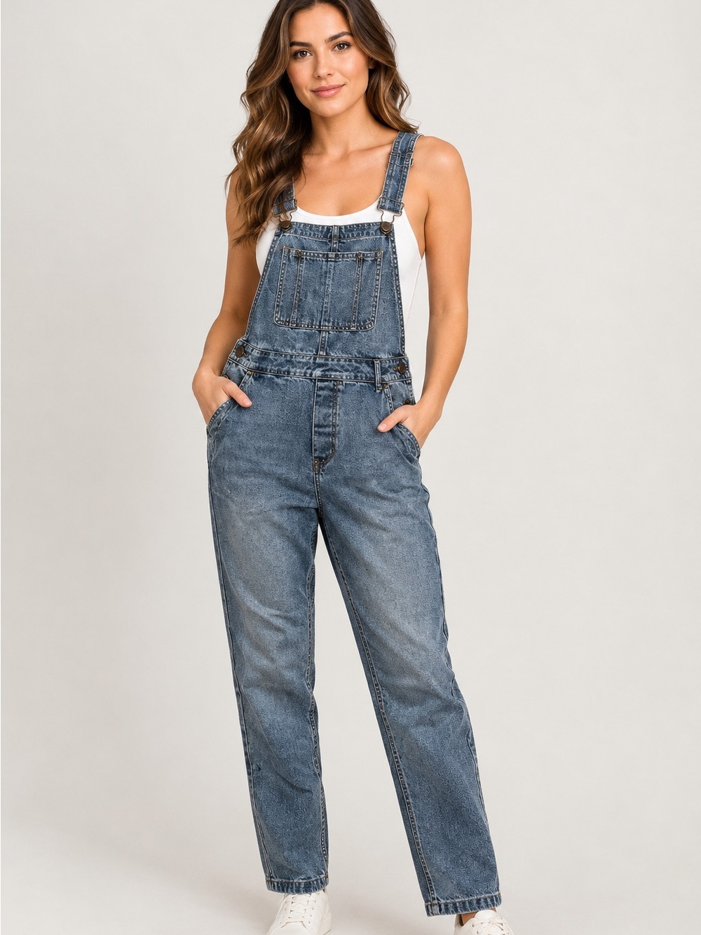 We the Free Ziggy Denim Overalls Size 25